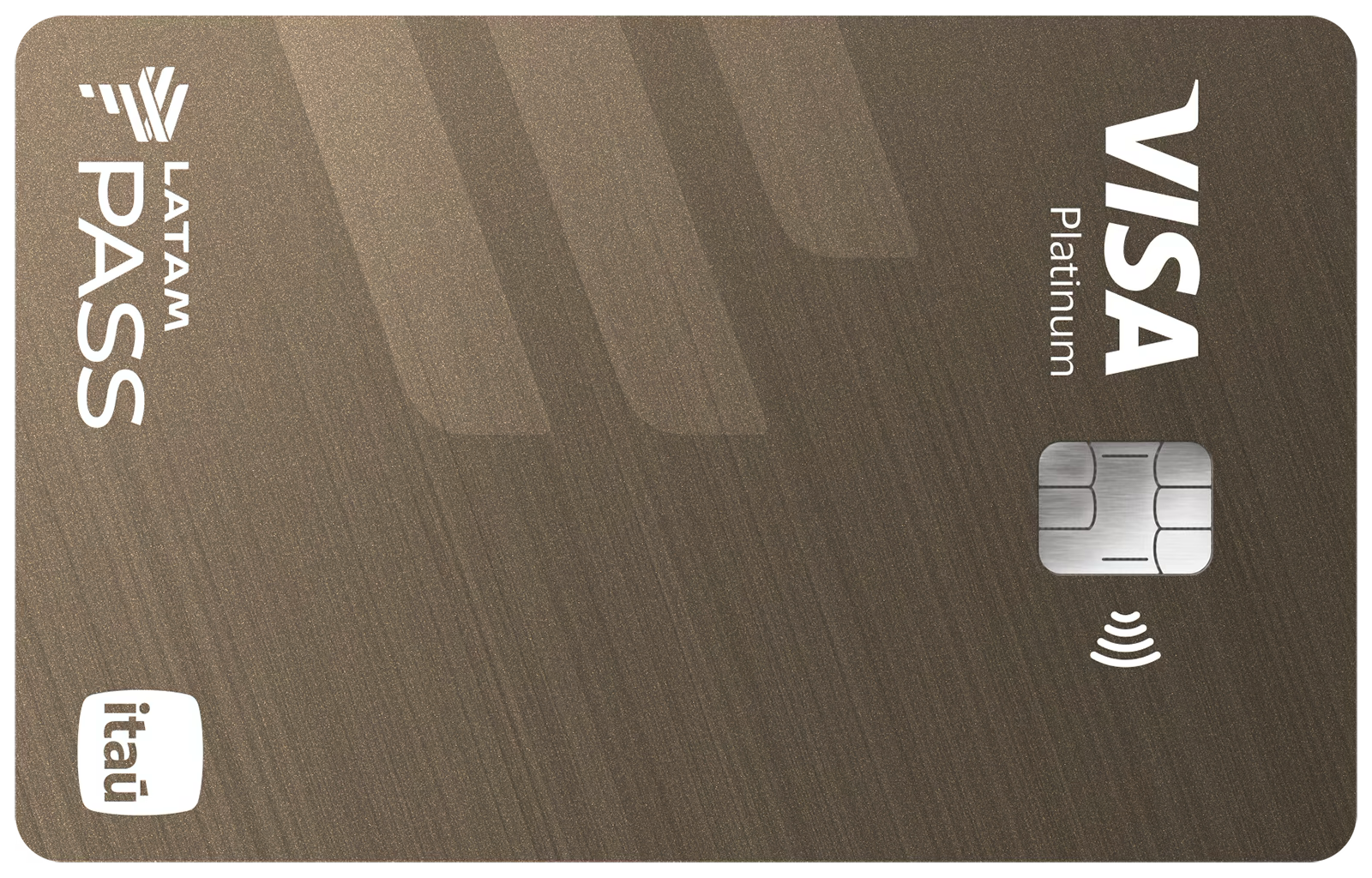 Imagem do cartão LATAM Pass Itaú Visa Platinum