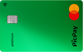 Imagem do cartão PicPay Card Platinum