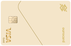 Imagem do cartão Ourocard Visa Gold