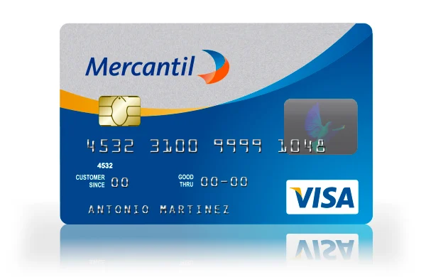 Imagen de la tarjeta Visa Clásica Mercantil