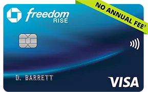 Imagen de la tarjeta Chase Freedom Rise®
