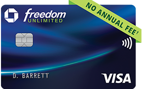 Card image Chase Freedom Unlimited®