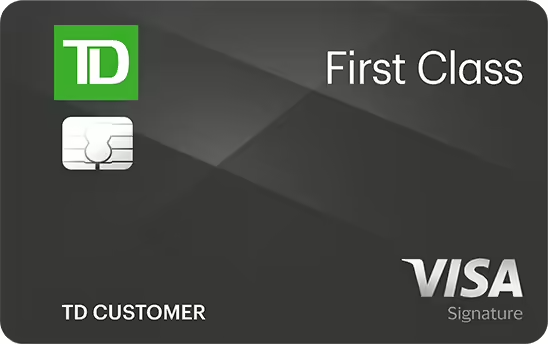 Imagen de la tarjeta TD First Class Visa Signature Credit Card