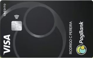 Cartão Pré-Pago Internacional Visa PagBank