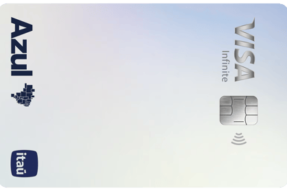 Imagem do cartão de crédito Azul Itaú Visa Infinite