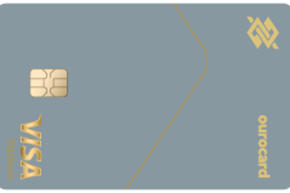 Cartão de crédito Ourocard Visa Platinum Imagem do cartão de crédito Ourocard Visa Platinum